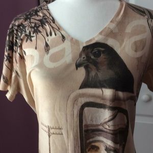 Fahrenheit painted T-shirt